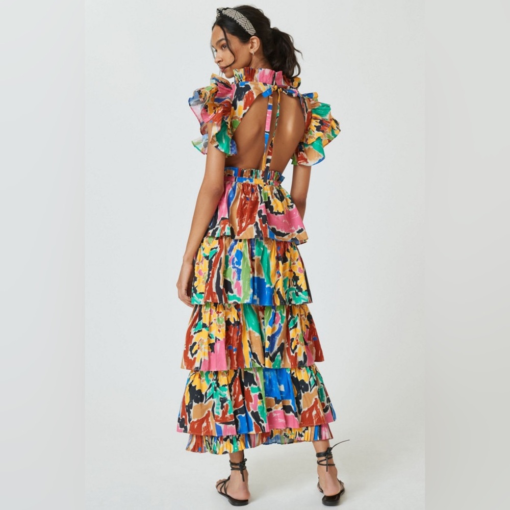 Love‎ the Label Mix-Print Midi Dress - Picture 3 of 9